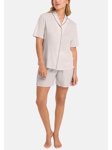 Hanro Pyjama Natural Comfort in Almond