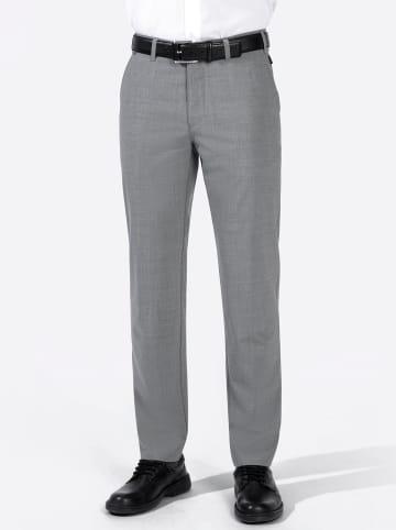 WITT WEIDEN Hose in grau-meliert