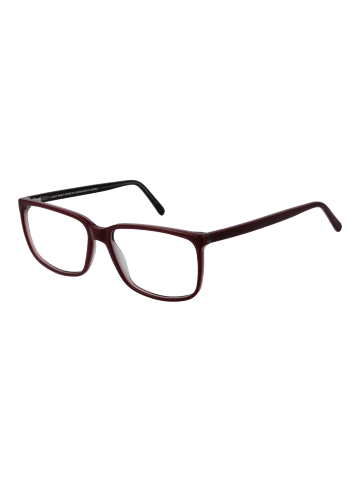Andy Wolf Unisex Optische Fassungen Rechtwinklig Burgundisch