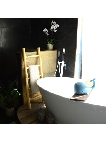 UNUS Deko-Holzleiter in Natur