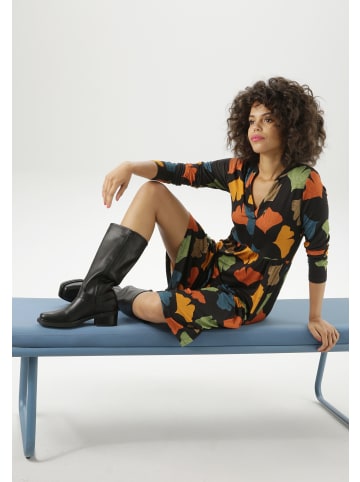 Aniston CASUAL Jerseykleid in bunt