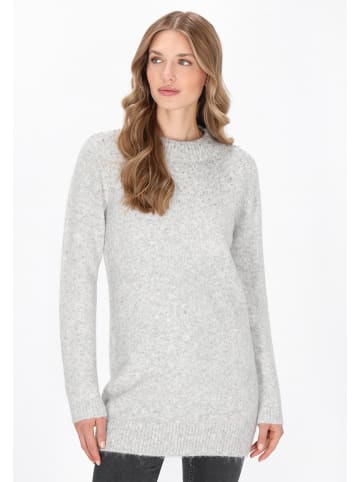 DreiMaster Vintage Women Sweater in light grey melange