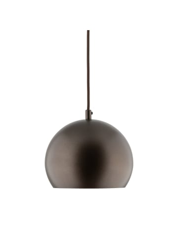 Licht-Erlebnisse Pendelleuchte Ø 17 x (T)150 cm in BraunBraun