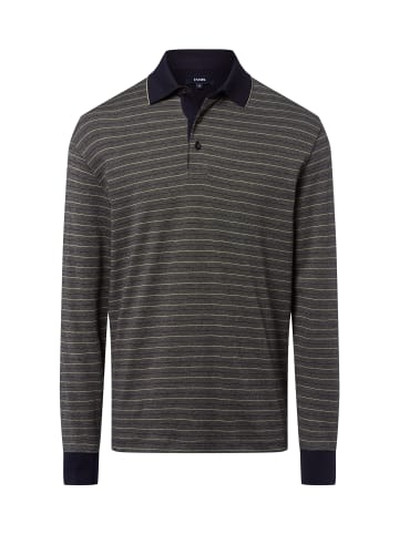 Andrew James Poloshirt in marine lind