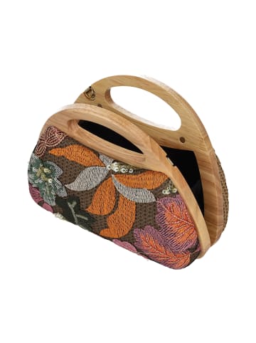 usha FESTIVAL Women Handbag in Brown Multicolor