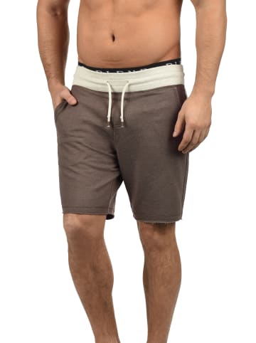 BLEND Sweatshorts BHJulio 20706346ME kurze Hose mit kontrastfarbenen Bund in Braun