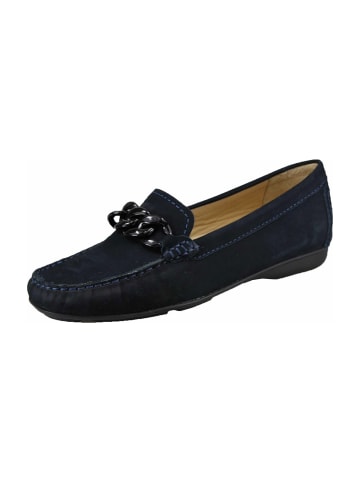 Wirth Mokassin Slipper in Blau