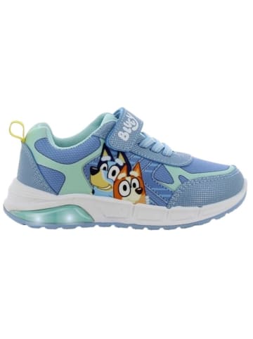 Bluey Sneaker mit Bluey und Bingo Motiv, in Blau - Leuchtende Sohle