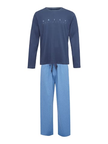 Phil & Co. Berlin  Pyjama Cozy Comfort in Blau