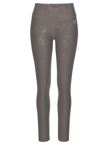 LASCANA ACTIVE Funktionsleggings in braun-gemustert