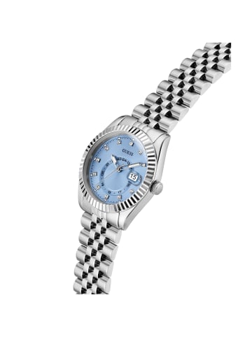 Guess Quarzuhr GW0936L1 in silber