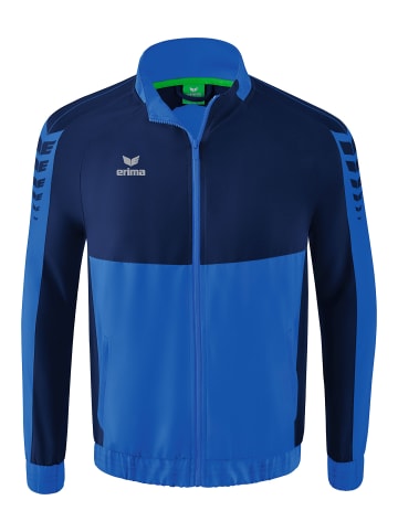 erima Six Wings Präsentationsjacke in new royal/new navy