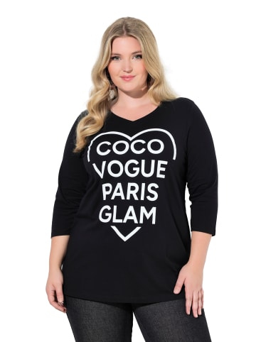 MIAMODA Shirt in schwarz