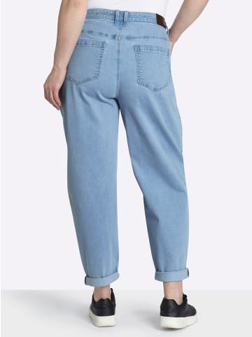 sheego Jeans in blue-bleached