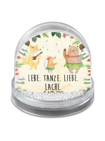 Mr. & Mrs. Panda Weihnachtskugel Waldtiere Aloha mit Spruch in Naturpapier