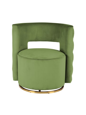 Kayoom Sessel Drehsessel Beverly Pistachio in pistachio-grün - gold