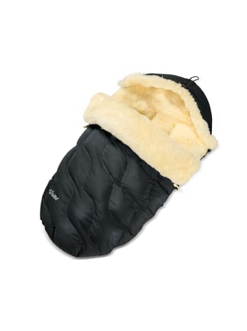 Kinderhaus Blaubär Kinderwagenfellsack WINTERBERG TOP in Schwarz