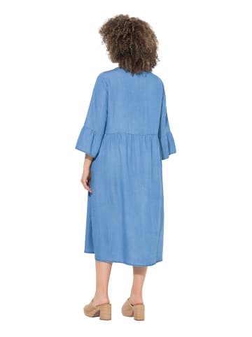 Ulla Popken Midikleid in light blue