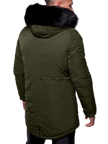 behype Parka NOIR in khaki