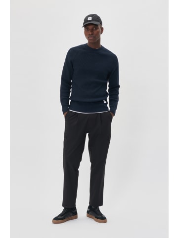 Matinique Strickpullover MAjobo Gerade Passform in Dark Navy
