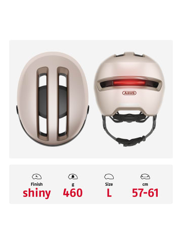 ABUS Fahrradhelm HUD-Y ACE in champange gold