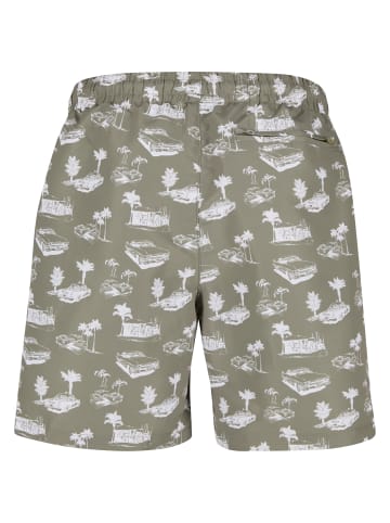 Urban Classics Urban Classics Badeshorts in paleolive/white