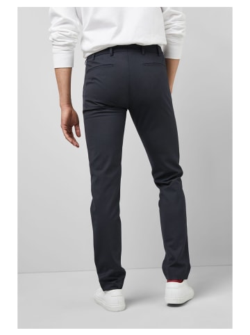 Meyer Hose M5 Chino in blue denim