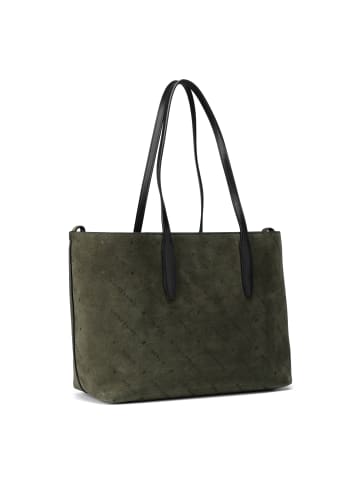 LIEBESKIND BERLIN Monogram Shopper Tasche Leder 47 cm in forest