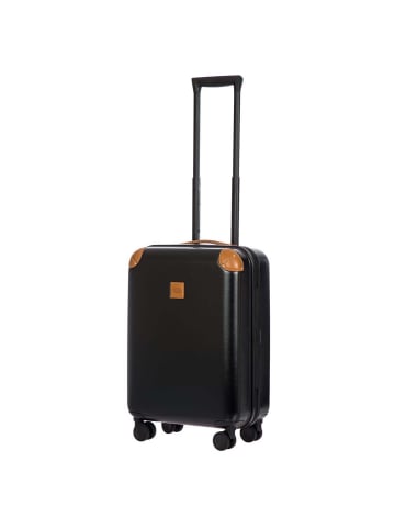 BRIC`s Amalfi - 4-Rollen-Kabinentrolley S 55 cm (cream) in schwarz