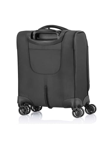 Pack Easy GoUp 4 Rollen Kabinentrolley XS 45 cm schwarz