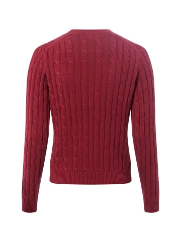 Marie Lund Pullover in bordeaux - 0005