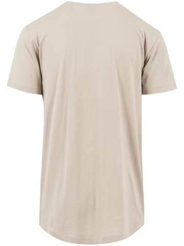 Urban Classics Lange T-Shirts in sand