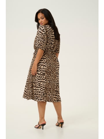 KAFFE curve Kleid KCarinay Regular fit in Classic Leopard