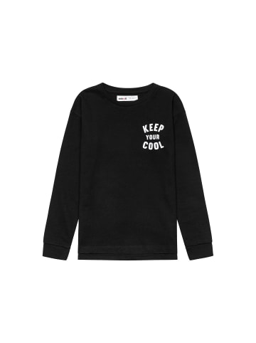 Minoti Longsleeves Genius 1 in schwarz