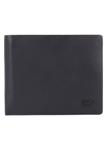 Braun Büffel Hannes Geldbörse RFID Schutz Leder 12 cm in navy