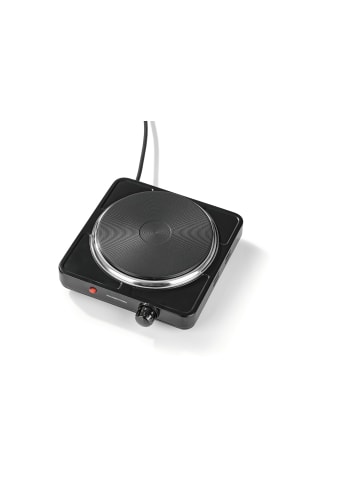 Gourmet Maxx Einzelkochplatte 1500W schwarz  Schwarz