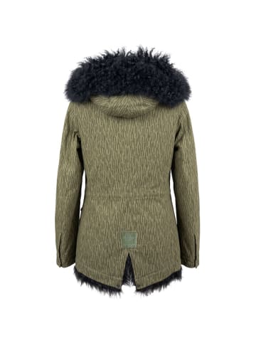 Mr&Mrs Italy Zweifarbig Grün Baumwolle Damen Jacke