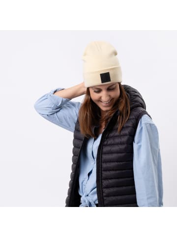 Occulto Winter Mütze Beanie Schwarz Label Grey