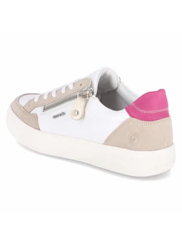 remonte Schnürhalbschuh in weiss