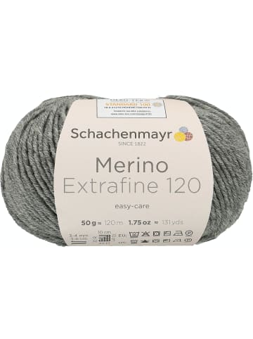 Schachenmayr since 1822 Handstrickgarne Merino Extrafine 120, 50g in Medium Grey Heather