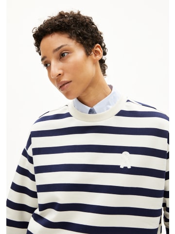 armedangels Sweatshirt Iconic A Frankaa in marine weiß