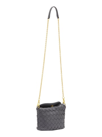 Sidona Damen Schultertaschen in Grau Blau