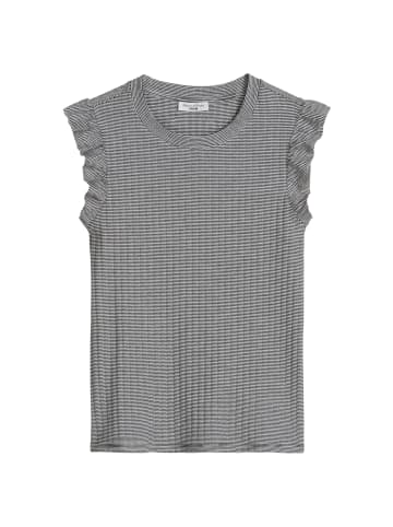 Marc O'Polo DENIM Ärmelloses Volant-Top regular in Dark Blue