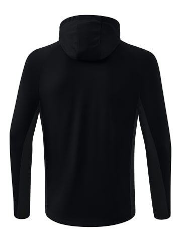 erima Liga Star Trainingsjacke mit Kapuze in schwarz/weiss