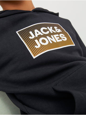 JACK & JONES Junior Kapuzensweatshirt JJSTEEL in dark navy