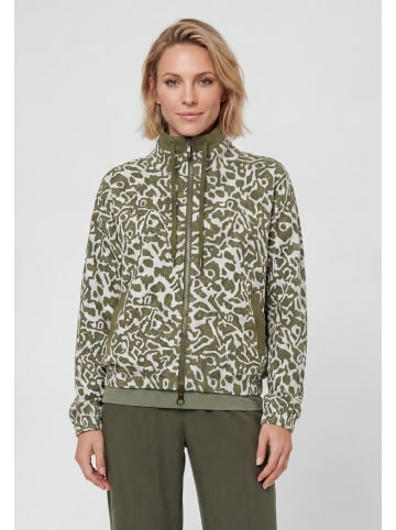Olsen Jerseyjacke in Olive Green