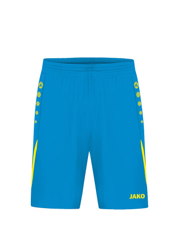 Jako Trainingshose Challenge in blau / neongelb