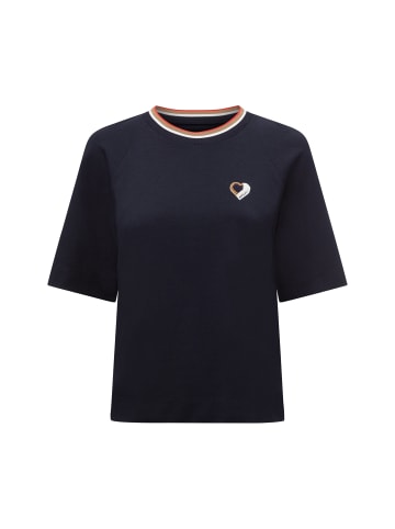 MARC CAIN SPORTS  T-Shirt in marine mehrfarbig