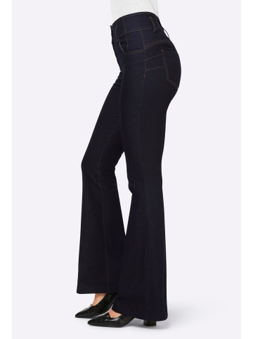 Heine Bootcut-Jeans in dark blue