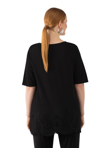 Ulla Popken Shirt in schwarz